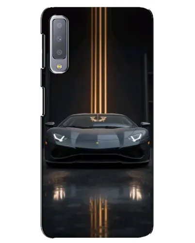 Чехол для Samsung Galaxy A7 2018 (A750) с картинкой «Lamborghini золотые линии» Чехол для Samsung Galaxy A7 2018 (A750) с картинкой «Lamborghini золотые линии»