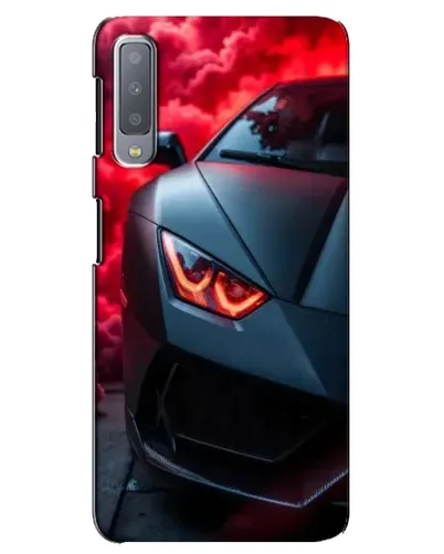 Чехол для Samsung Galaxy A7 2018 (A750) с картинкой «Lamborghini красное сияние» Чехол для Samsung Galaxy A7 2018 (A750) с картинкой «Lamborghini красное сияние»