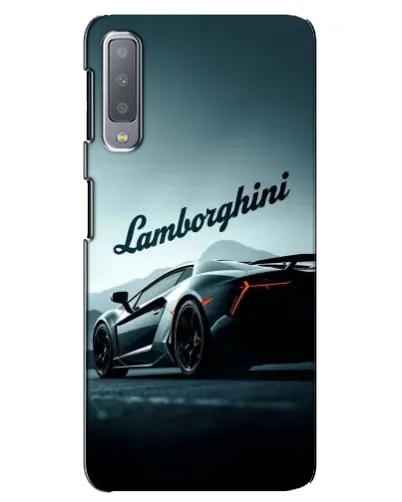 Чехол для Samsung Galaxy A7 2018 (A750) с картинкой «Классическая надпись Lamborghini» Чехол для Samsung Galaxy A7 2018 (A750) с картинкой «Классическая надпись Lamborghini»