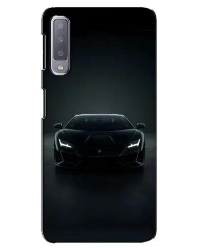 Чехол для Samsung Galaxy A7 2018 (A750) с картинкой «Черный Lamborghini Aventador» Чехол для Samsung Galaxy A7 2018 (A750) с картинкой «Черный Lamborghini Aventador»