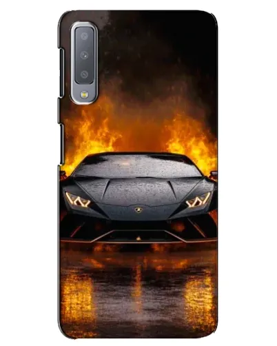 Чехол для Samsung Galaxy A7 2018 (A750) с картинкой «Lamborghini в огне» Чехол для Samsung Galaxy A7 2018 (A750) с картинкой «Lamborghini в огне»