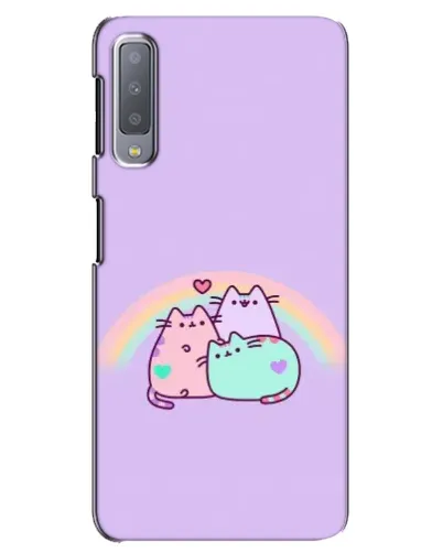 Чехол для Samsung Galaxy A7 2018 (A750) с картинкой «Радужные Пушины» Чехол для Samsung Galaxy A7 2018 (A750) с картинкой «Радужные Пушины»