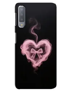 Чохол для Samsung Galaxy A7 2018 (A750) з картинкою «Димчасте серце» Чохол для Samsung Galaxy A7 2018 (A750) з картинкою «Димчасте серце»