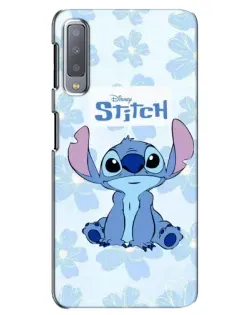 Чохол для Samsung Galaxy A7 2018 (A750) з картинкою «Stitch серед квітів» Чохол для Samsung Galaxy A7 2018 (A750) з картинкою «Stitch серед квітів»