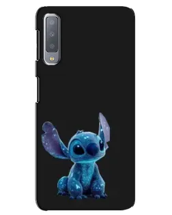 Чохол для Samsung Galaxy A7 2018 (A750) з картинкою «Стіч на чорному» Чохол для Samsung Galaxy A7 2018 (A750) з картинкою «Стіч на чорному»