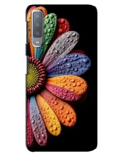Чехол для Samsung Galaxy A7 2018 (A750) с картинкой «Радужный цветок» Чехол для Samsung Galaxy A7 2018 (A750) с картинкой «Радужный цветок»