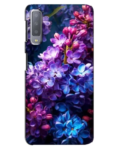 Чехол для Samsung Galaxy A7 2018 (A750) с картинкой «Сиреневый цвет»