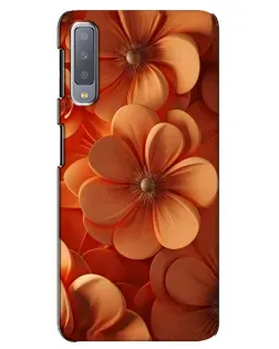 Чехол для Samsung Galaxy A7 2018 (A750) с картинкой «Оранжевый макро цветок» Чехол для Samsung Galaxy A7 2018 (A750) с картинкой «Оранжевый макро цветок»