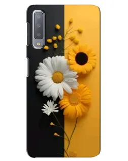 Чехол для Samsung Galaxy A7 2018 (A750) с картинкой «Подсолнух и ромашка» Чехол для Samsung Galaxy A7 2018 (A750) с картинкой «Подсолнух и ромашка»