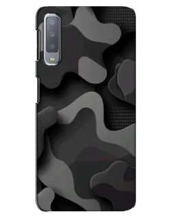 Чохол для Samsung Galaxy A7 2018 (A750) з картинкою «Темний абстрактний камуфляж» Чохол для Samsung Galaxy A7 2018 (A750) з картинкою «Темний абстрактний камуфляж»