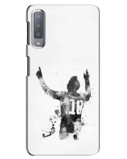 Чохол для Samsung Galaxy A7 2018 (A750) з картинкою «Чорно-білий силует Мессі» Чохол для Samsung Galaxy A7 2018 (A750) з картинкою «Чорно-білий силует Мессі»
