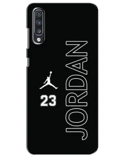 Чехол для Samsung Galaxy A70 2019 (A705F) с картинкой «Jordan Vertical» Чехол для Samsung Galaxy A70 2019 (A705F) с картинкой «Jordan Vertical»