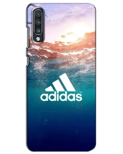 Чехол для Samsung Galaxy A70 2019 (A705F) с картинкой «Океанская глубина адидас» Чехол для Samsung Galaxy A70 2019 (A705F) с картинкой «Океанская глубина адидас»