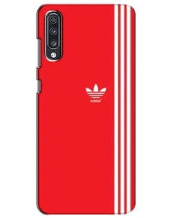 Чехол для Samsung Galaxy A70 2019 (A705F) с картинкой «Красный минимализм Adidas» Чехол для Samsung Galaxy A70 2019 (A705F) с картинкой «Красный минимализм Adidas»