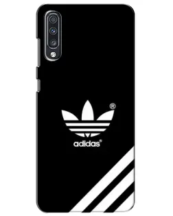 Чехол для Samsung Galaxy A70 2019 (A705F) с картинкой «Adidas с диагональными полосами»