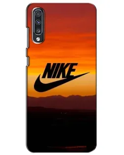 Чехол для Samsung Galaxy A70 2019 (A705F) с картинкой «Nike — вечерний горизонт» Чехол для Samsung Galaxy A70 2019 (A705F) с картинкой «Nike — вечерний горизонт»