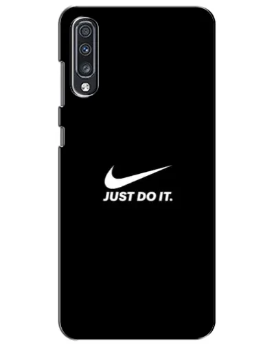 Чехол для Samsung Galaxy A70 2019 (A705F) с картинкой «Минимализм от Nike»