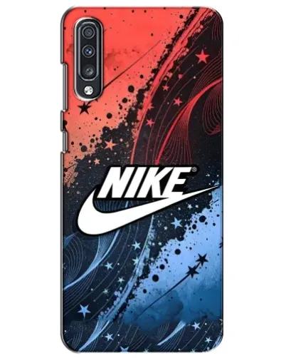 Чехол для Samsung Galaxy A70 2019 (A705F) с картинкой «Градиентный принт Найк»