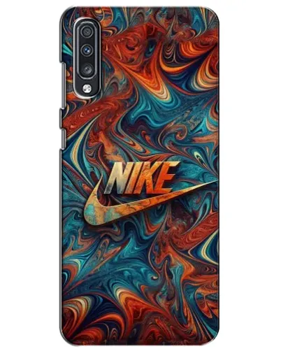 Чехол для Samsung Galaxy A70 2019 (A705F) с картинкой «Nike в абстракции»