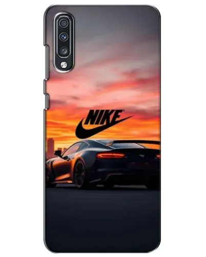 Чехол для Samsung Galaxy A70 2019 (A705F) с картинкой «Nike и суперкар»