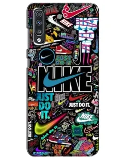 Чехол для Samsung Galaxy A70 2019 (A705F) с картинкой «Яркий коллаж Nike» Чехол для Samsung Galaxy A70 2019 (A705F) с картинкой «Яркий коллаж Nike»