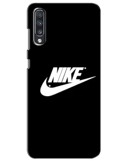 Чехол для Samsung Galaxy A70 2019 (A705F) с картинкой «Мазки краски Nike» Чехол для Samsung Galaxy A70 2019 (A705F) с картинкой «Мазки краски Nike»