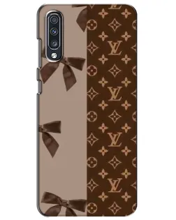 Чехол для Samsung Galaxy A70 2019 (A705F) с картинкой «Louis Vuitton — банты»