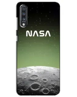 Чехол для Samsung Galaxy A70 2019 (A705F) с картинкой «NASA — лунный градиент» Чехол для Samsung Galaxy A70 2019 (A705F) с картинкой «NASA — лунный градиент»