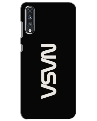 Чехол для Samsung Galaxy A70 2019 (A705F) с картинкой «NASA — вертикальный логотип» Чехол для Samsung Galaxy A70 2019 (A705F) с картинкой «NASA — вертикальный логотип»