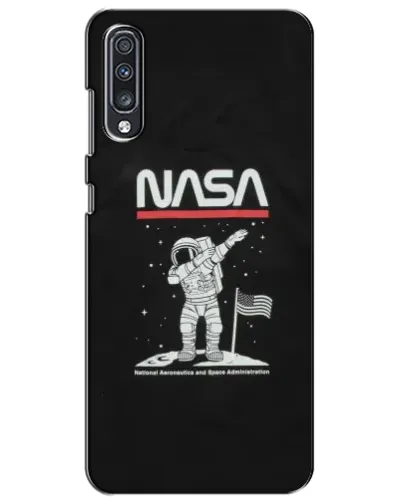 Чехол для Samsung Galaxy A70 2019 (A705F) с картинкой «NASA — шагаем по Луне» Чехол для Samsung Galaxy A70 2019 (A705F) с картинкой «NASA — шагаем по Луне»