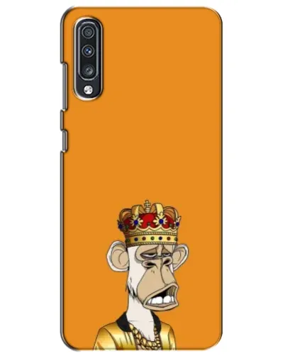 Чехол для Samsung Galaxy A70 2019 (A705F) с картинкой «Золотая обезьяна Bored Ape»
