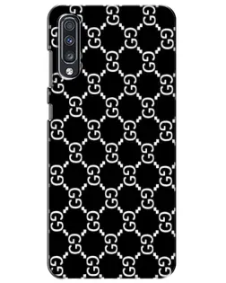 Чехол для Samsung Galaxy A70 2019 (A705F) с картинкой «Gucci — сетчатый паттерн»