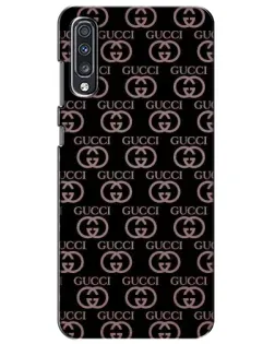 Чехол для Samsung Galaxy A70 2019 (A705F) с картинкой «Классическая монограмма Gucci»