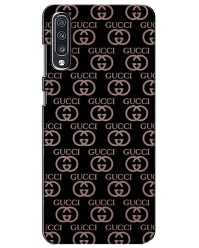 Чехол для Samsung Galaxy A70 2019 (A705F) с картинкой «Классическая монограмма Gucci»