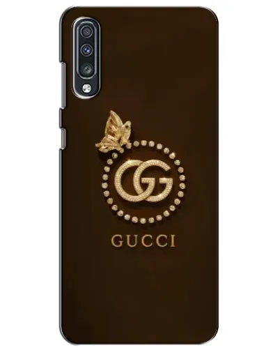 Чехол для Samsung Galaxy A70 2019 (A705F) с картинкой «Gucci — золотая бабочка»
