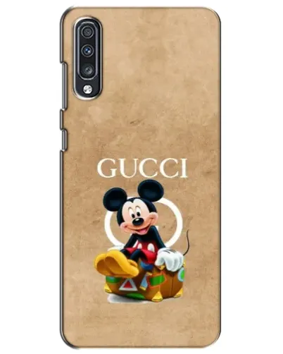 Чехол для Samsung Galaxy A70 2019 (A705F) с картинкой «Микки Маус Gucci — крафт»