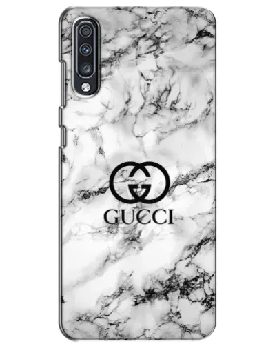 Чехол для Samsung Galaxy A70 2019 (A705F) с картинкой «Gucci — мраморный шик»