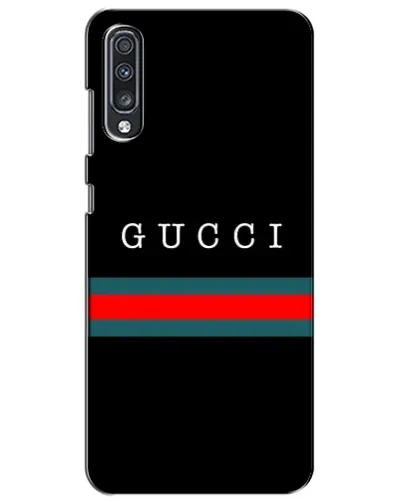 Чехол для Samsung Galaxy A70 2019 (A705F) с картинкой «Gucci — красный пояс»