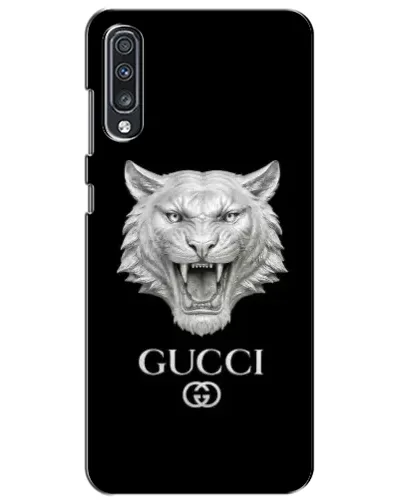 Чехол для Samsung Galaxy A70 2019 (A705F) с картинкой «Gucci — серебряный лев» Чехол для Samsung Galaxy A70 2019 (A705F) с картинкой «Gucci — серебряный лев»