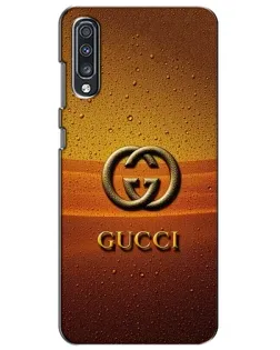 Чехол для Samsung Galaxy A70 2019 (A705F) с картинкой «Gucci — солнечный градиент»