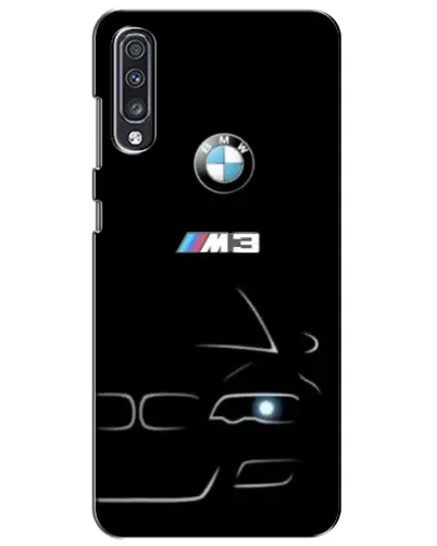 Чехол для Samsung Galaxy A70 2019 (A705F) с картинкой «Минималистичный принт BMW M3»