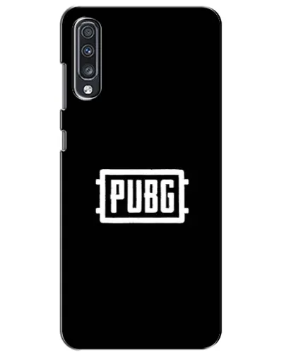 Чехол для Samsung Galaxy A70 2019 (A705F) с картинкой «Лого BMW — металлический блеск»