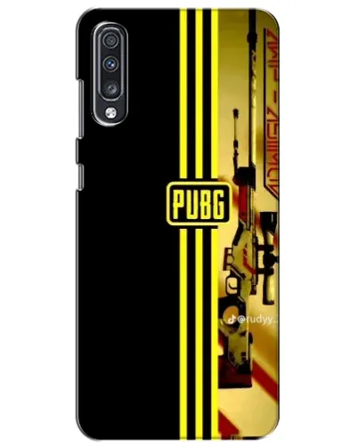 Чехол для Samsung Galaxy A70 2019 (A705F) с картинкой «PUBG — камуфляжный шлем»