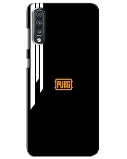 Чехол для Samsung Galaxy A70 2019 (A705F) с картинкой «PUBG — вертикальные линии» Чехол для Samsung Galaxy A70 2019 (A705F) с картинкой «PUBG — вертикальные линии»