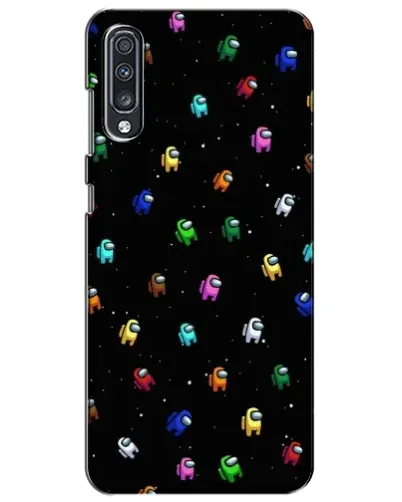 Чехол для Samsung Galaxy A70 2019 (A705F) с картинкой «Экипаж Among Us» Чехол для Samsung Galaxy A70 2019 (A705F) с картинкой «Экипаж Among Us»