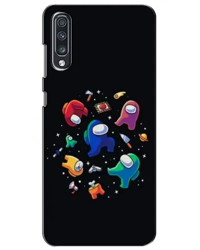 Чехол для Samsung Galaxy A70 2019 (A705F) с картинкой «Among Us космос» Чехол для Samsung Galaxy A70 2019 (A705F) с картинкой «Among Us космос»