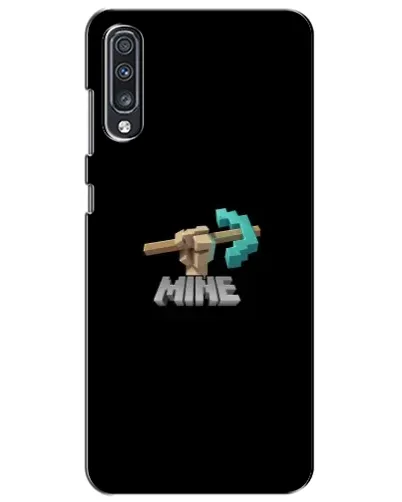 Чехол для Samsung Galaxy A70 2019 (A705F) с картинкой «Алмазная кирка»