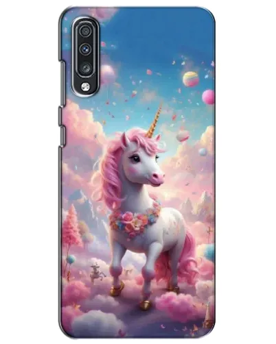 Чехол для Samsung Galaxy A70 2019 (A705F) с картинкой «Единорог среди облаков» Чехол для Samsung Galaxy A70 2019 (A705F) с картинкой «Единорог среди облаков»