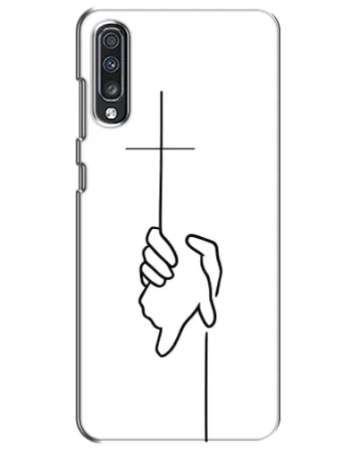 Чехол для Samsung Galaxy A70 2019 (A705F) с картинкой «Рука держит»