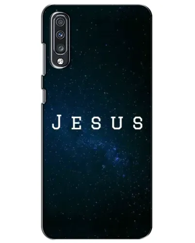 Чехол для Samsung Galaxy A70 2019 (A705F) с картинкой «Звездное небо Jesus»